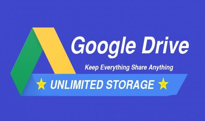 unlimited google drive space